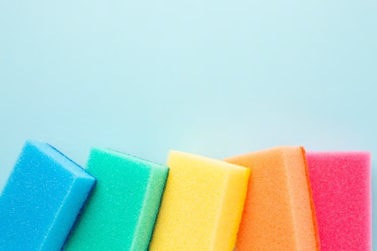 spons cuci piring kotor, bahaya spons dapur, tips menjaga kebersihan dapur, spons microwave, cara membersihkan spons, kesehatan ibu dan anak, tips dapur sehat